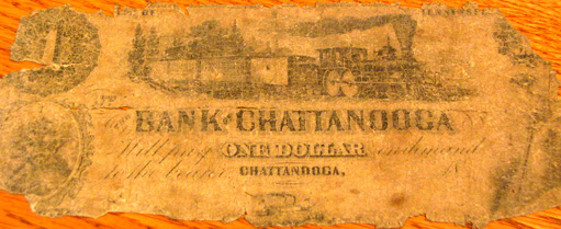 Bk Chattanooga $1 proof